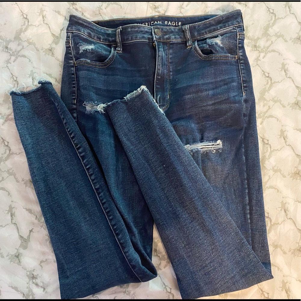 American Eagle Super High Rise jegging